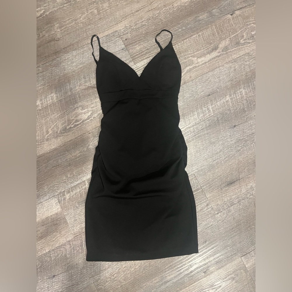 black dress